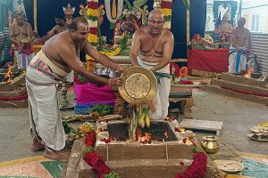 KALASA SNAPANAM AT DEVUNI KADAPA TEMPLE3 KALASA SNAPANAM AT DEVUNI KADAPA TEMPLE3