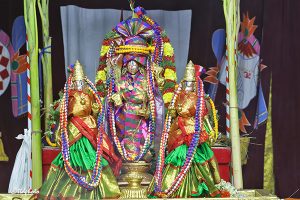 LORD MALAYAPPA SWAMY ADORNED WITH PAVITHRA MALA LORD MALAYAPPA SWAMY ADORNED WITH PAVITHRA MALA