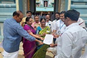 TWO TEMPLES HANDED OVER TO ENDOWMENTS DEPARTMENT1 TWO TEMPLES HANDED OVER TO ENDOWMENTS DEPARTMENT1