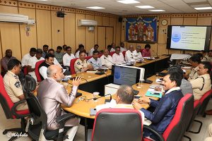 ADDL EO REVIEW ON ARRANGEMENTS FOR PARKING AREAS IN TIRUPATI ADDL EO REVIEW ON ARRANGEMENTS FOR PARKING AREAS IN TIRUPATI