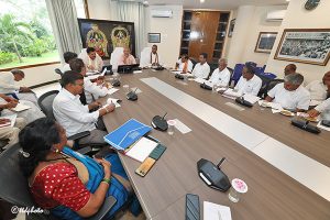 ADDL EO REVIEW ON NAVARATHRI BRAHMOTSAVAM ARRANGEMENTS ADDL EO REVIEW ON NAVARATHRI BRAHMOTSAVAM ARRANGEMENTS