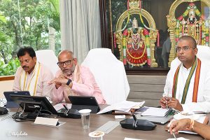 ADDL EO REVIEW ON NAVARATHRI BRAHMOTSAVAM ARRANGEMENTS5 ADDL EO REVIEW ON NAVARATHRI BRAHMOTSAVAM ARRANGEMENTS5