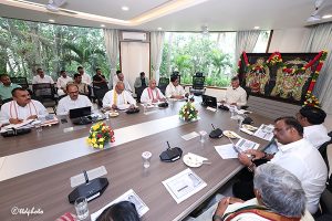 AP CM REVIEW WITH TTD OFFICIALS AP CM REVIEW WITH TTD OFFICIALS