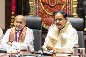 CHAIRMAN TTD ADDRESSING MEDIA