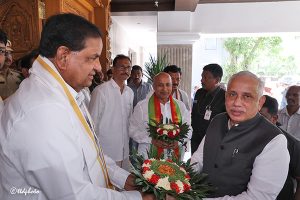 CHAIRMAN TTD RECEIVING AP GOVERNOR IN TIRUMALA CHAIRMAN TTD RECEIVING AP GOVERNOR IN TIRUMALA