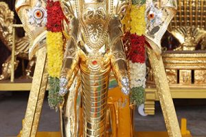 DONATION OF GAJA VAHANAM TO SKVST DONATION OF GAJA VAHANAM TO SKVST