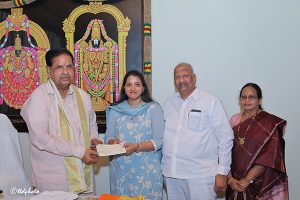 DONATION OF RS 10 LAKHS DONATION OF RS 10 LAKHS