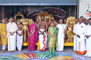DONATION OF SIMHA GAJA VAHANAM TO SKVST1 DONATION OF SIMHA GAJA VAHANAM TO SKVST1