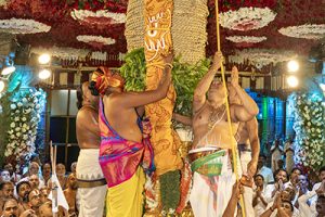DWAJAROHANAM IN SRIVARI TEMPLE3