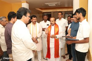 EO TTD INSPECTION OF SV MUSEUM IN TIRUMALA3 EO TTD INSPECTION OF SV MUSEUM IN TIRUMALA3