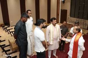 EO TTD INSPECTION OF VQC 1 IN TIRUMALA EO TTD INSPECTION OF VQC 1 IN TIRUMALA