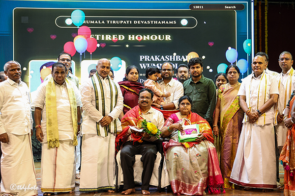 FELICITATION TO THE RETIRED EMPLOYEES FUNCTION AT MAHATI 5