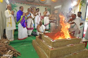 FIVE DAY KAREERISTI YAGAM CONCLUDE WITH PURNAHUTHI FIVE DAY KAREERISTI YAGAM CONCLUDE WITH PURNAHUTHI