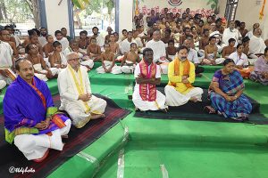 FIVE DAY KAREERISTI YAGAM CONCLUDE WITH PURNAHUTHI2 FIVE DAY KAREERISTI YAGAM CONCLUDE WITH PURNAHUTHI2