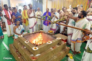 FIVE DAY KAREERISTI YAGAM CONCLUDE WITH PURNAHUTHI3 FIVE DAY KAREERISTI YAGAM CONCLUDE WITH PURNAHUTHI3