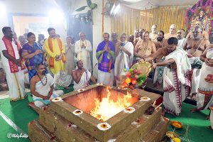 FIVE DAY KAREERISTI YAGAM CONCLUDE WITH PURNAHUTHI4 FIVE DAY KAREERISTI YAGAM CONCLUDE WITH PURNAHUTHI4