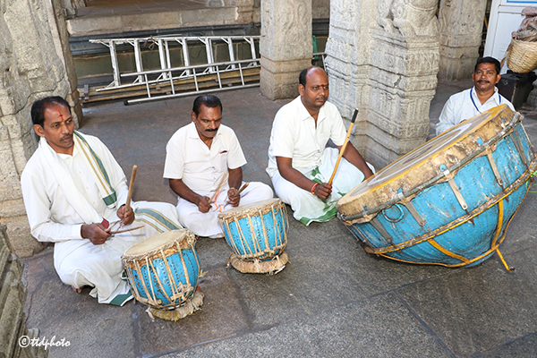 MUSICAL INSTRUMENTS USED SRIVARI TEMPLE