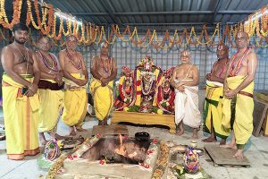 PURNAHUTHI IN KARVETINAGARAM PURNAHUTHI IN KARVETINAGARAM
