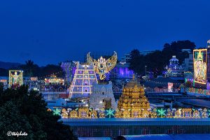 TIRUMALA TEMPLE LIGHTNING DECORATION1 TIRUMALA TEMPLE LIGHTNING DECORATION1