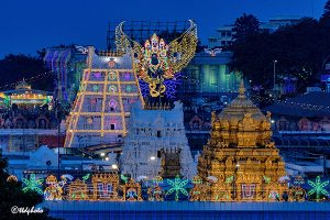 TIRUMALA TEMPLE LIGHTNING DECORATION3 TIRUMALA TEMPLE LIGHTNING DECORATION3