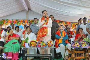 TTD CHAIRMAN ADDRESSING AT VALMIKIPURAM TTD CHAIRMAN ADDRESSING AT VALMIKIPURAM