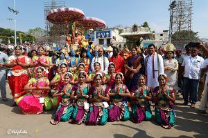 TTD EO APPRECIATES CULTURAL PERFORMANCES_ DASAVATHARAS_ TTD COLLEGE