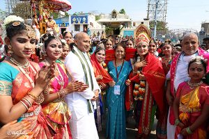 TTD EO APPRECIATES CULTURAL PERFORMANCES_SRI RAMA CHARITAM_ ANANTAPUR