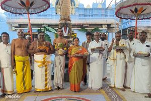ANKURARPANAM IN VALMIKIPURAM TEMPLE2 ANKURARPANAM IN VALMIKIPURAM TEMPLE2