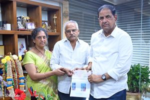 DONATION OF RS. 10 LAKHS