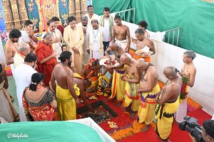 LAYING OF FOUNDATION STONE FOR SV TEMPLE IN KHAMMAM4