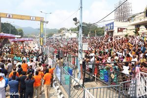 Procession Of Utsava Deities In Gold Tiruchi 10