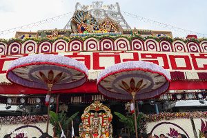 Procession Of Utsava Deities In Gold Tiruchi 5