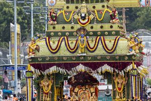 PUSHPAKA VIMANAM IN TIRUMALA12 PUSHPAKA VIMANAM IN TIRUMALA12
