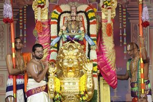 SIMHA VAHANAM IN TIRUMALA11 SIMHA VAHANAM IN TIRUMALA11
