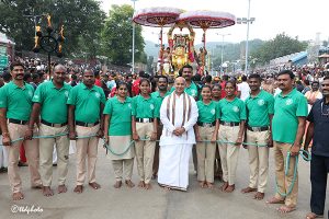 SIMHA VAHANAM IN TIRUMALA1619 SIMHA VAHANAM IN TIRUMALA1619