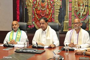 TTD CHAIRMAN ADDRESSING MEDIA AT ANNAMAYYA BHAVAN IN TIRUMALA1 TTD CHAIRMAN ADDRESSING MEDIA AT ANNAMAYYA BHAVAN IN TIRUMALA1
